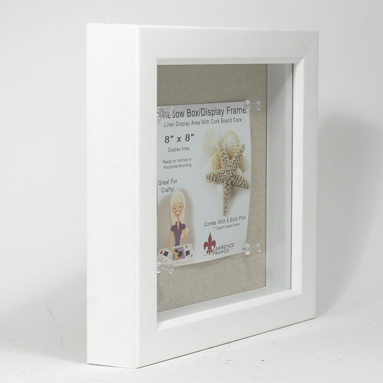 Highland Dunes McCloud Linen Inner Display Board Shadow Box Picture